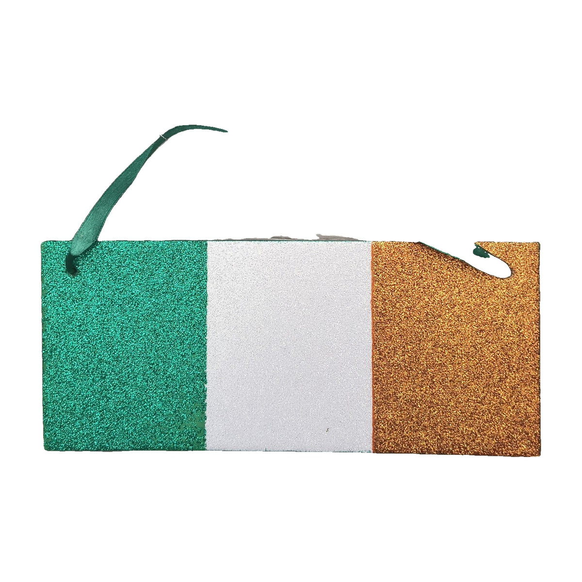 Ireland glitter flag hanging sign
