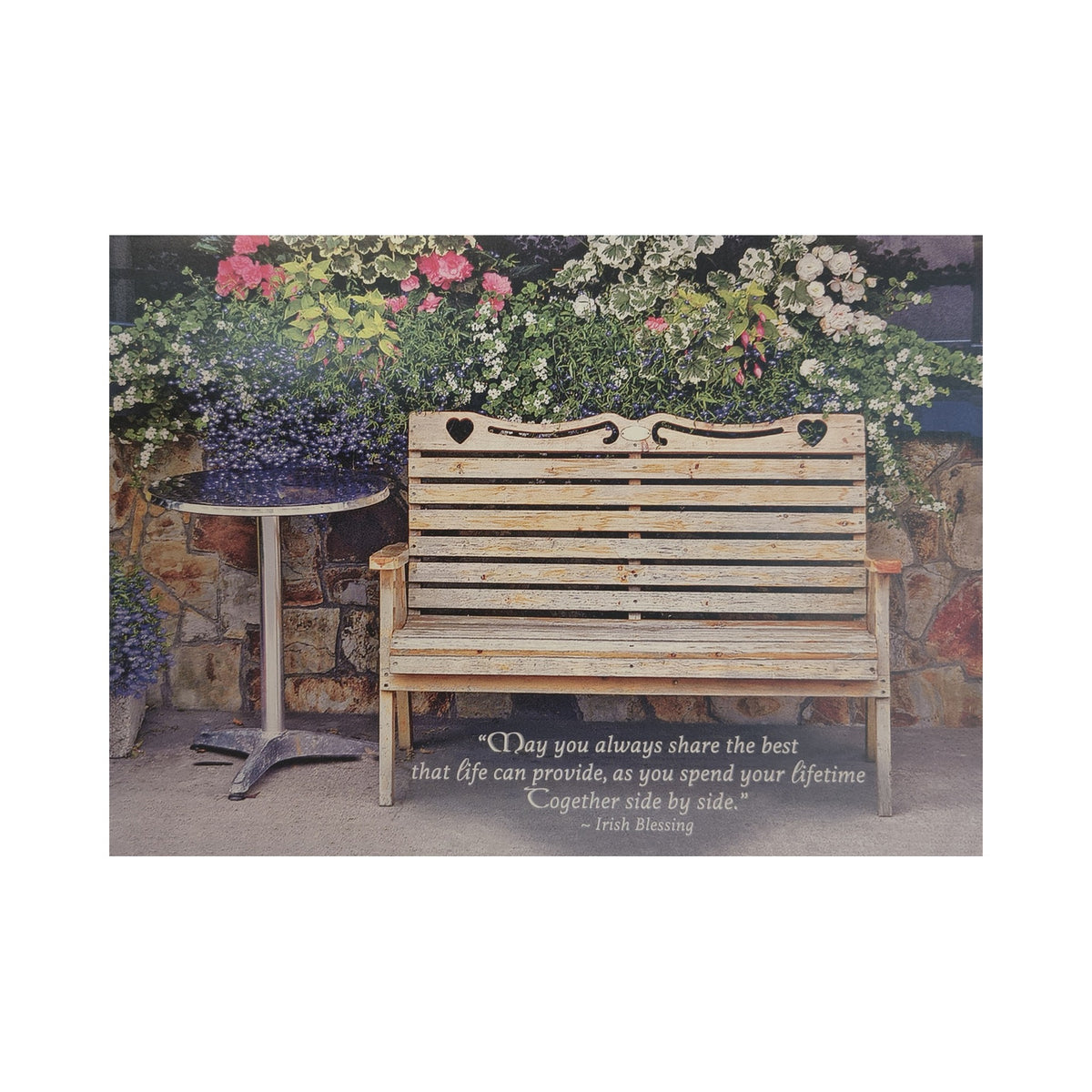 Irish greeting card – Life, Side by Side