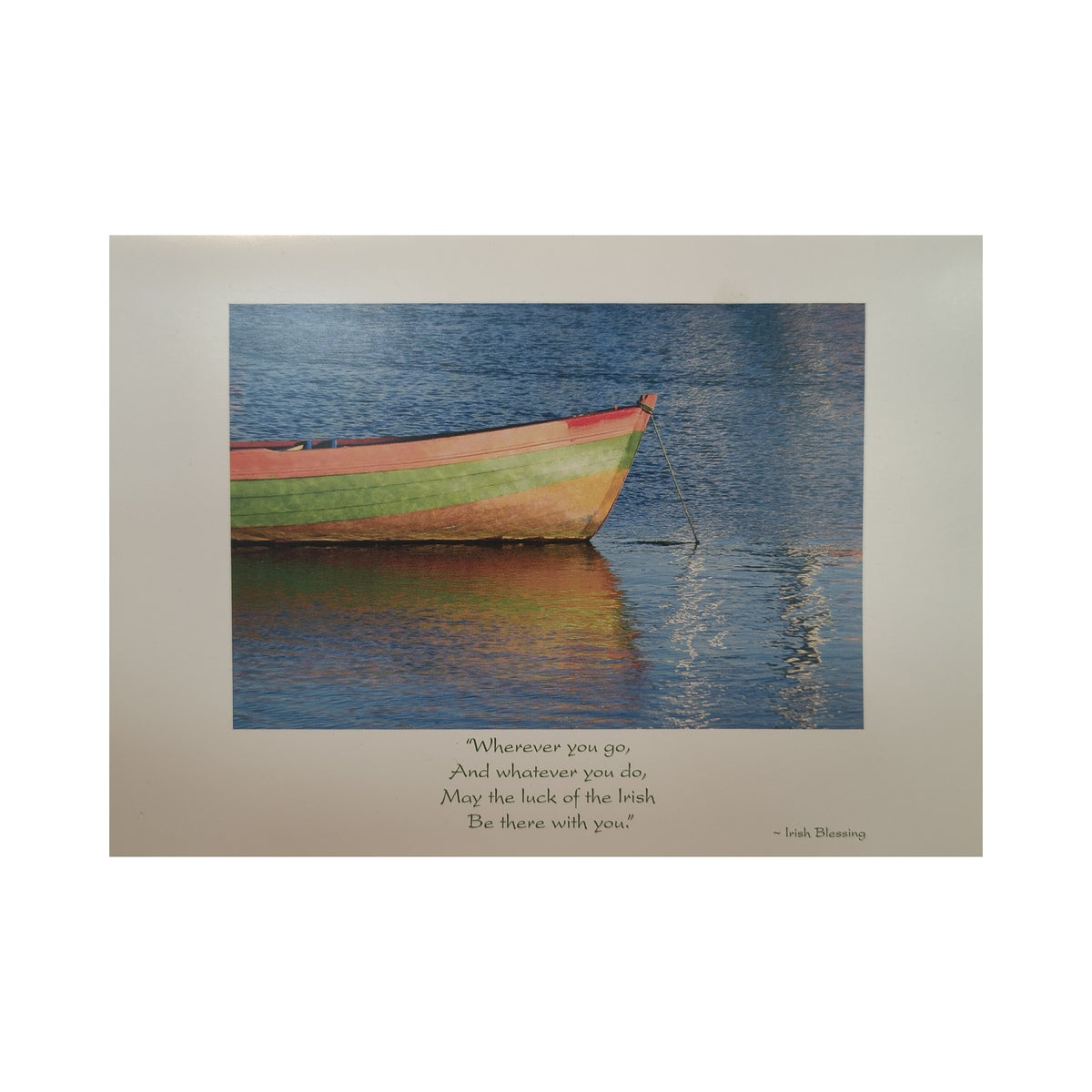 Irish greeting card – Luck of the Irish