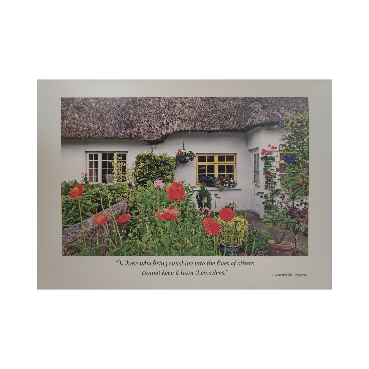 Irish greeting card – Sunshine Cottage