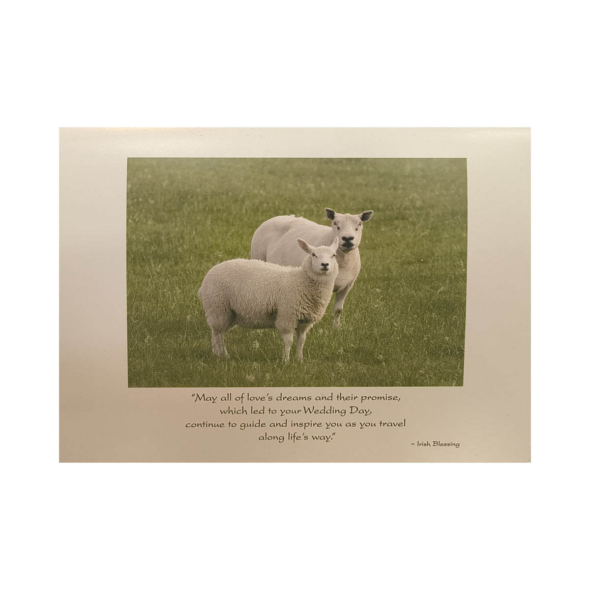 Irish greeting card – Your Wedding Day
