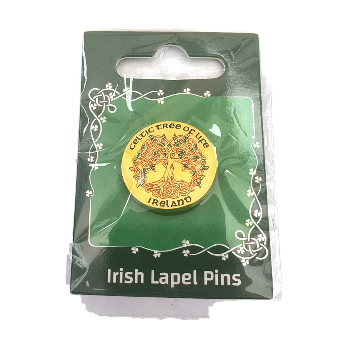 Celtic Tree of Life Ireland lapel pin