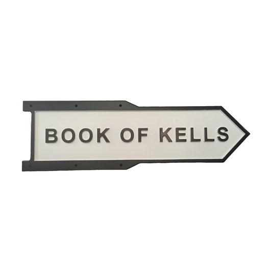 Book of Kells Road Sign Plaque