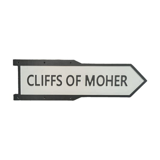 Cliffs of Moher Road Sign Plaque