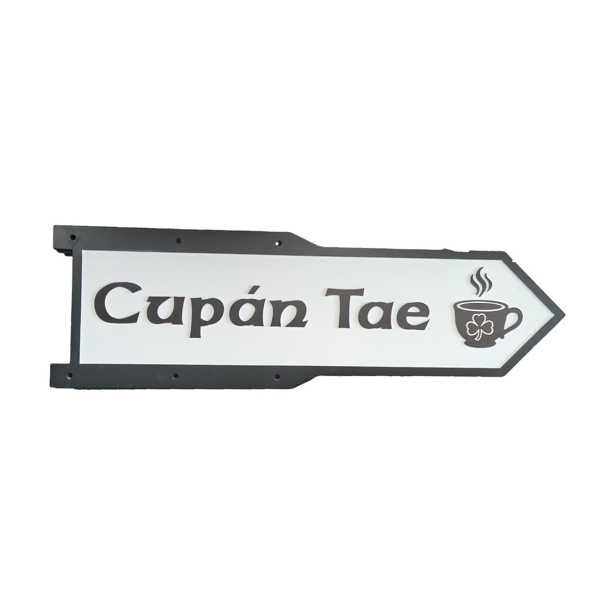 Irish Road Sign – Cupán Tae (Large)