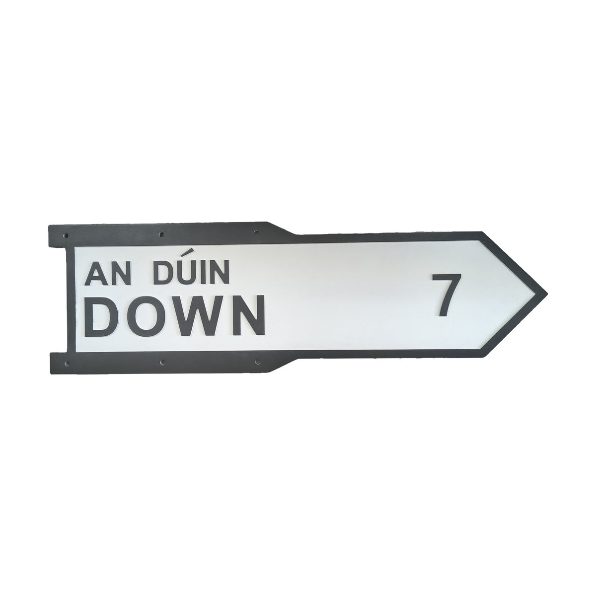 Irish Road Sign – Down (Large)