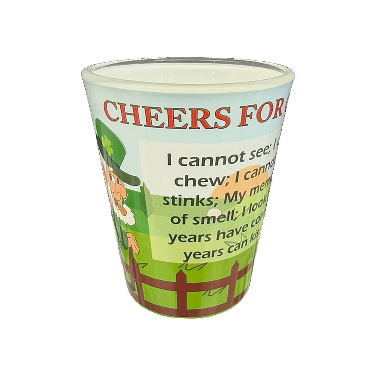 Irish shot glass – Cheers