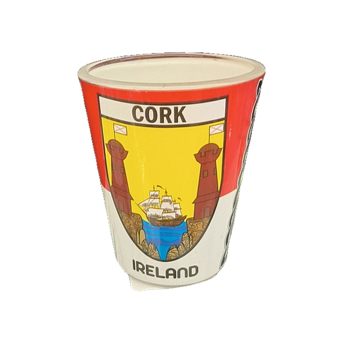 Irish shot glass – Cork