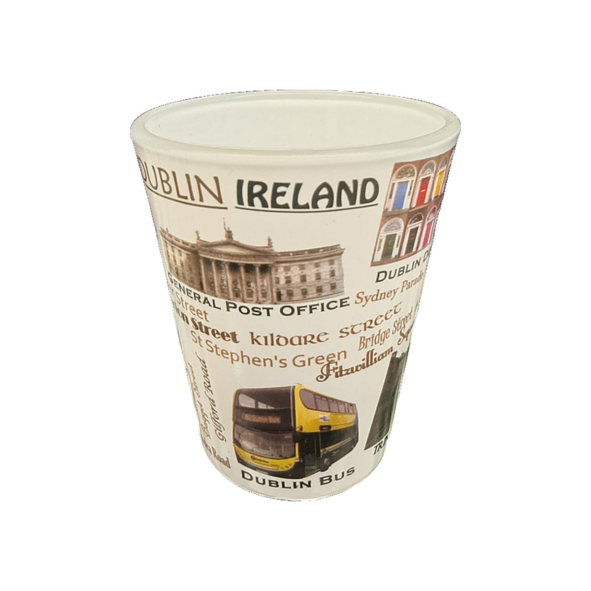 Irish shot glass – Dublin