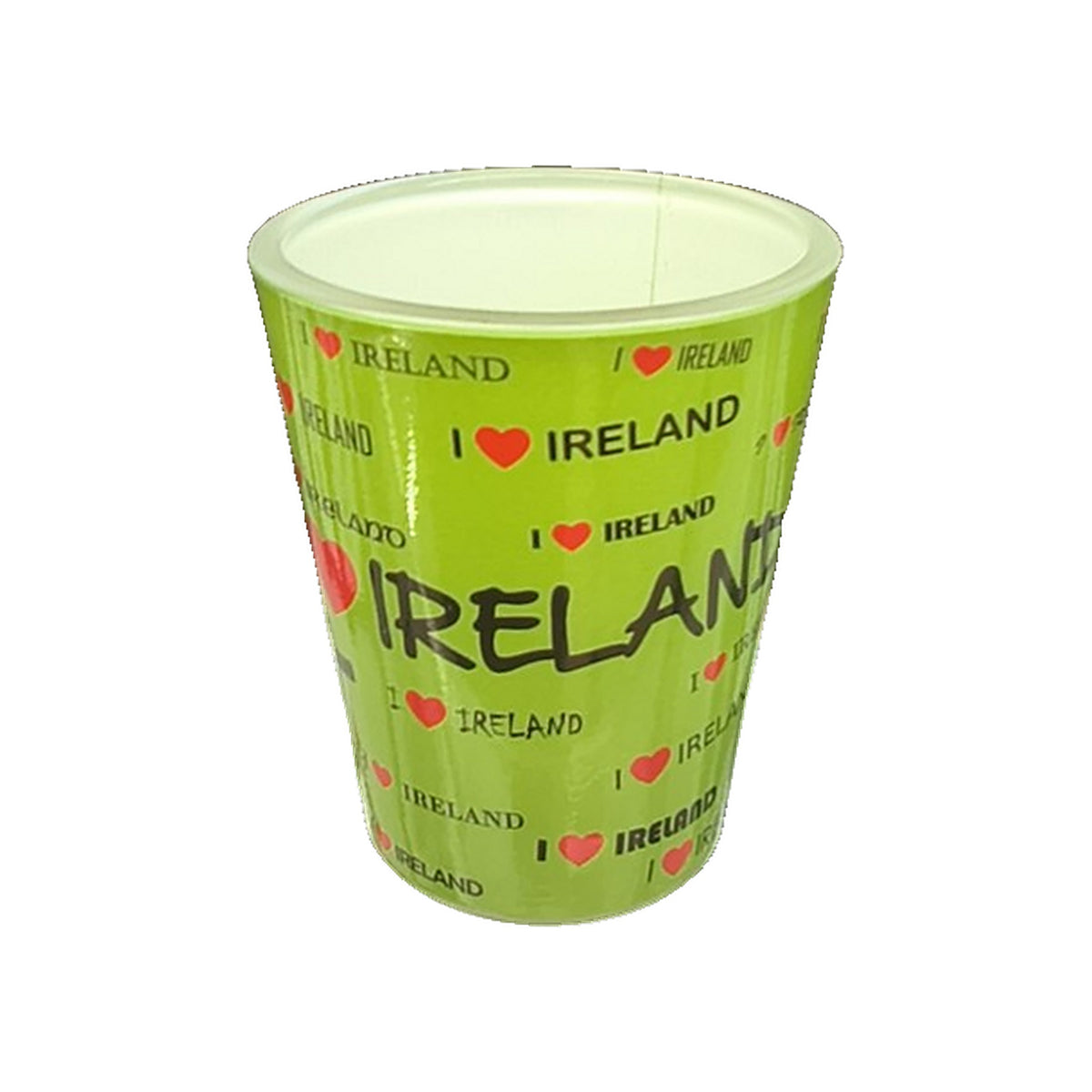 Irish shot glass – I Love Ireland, second view