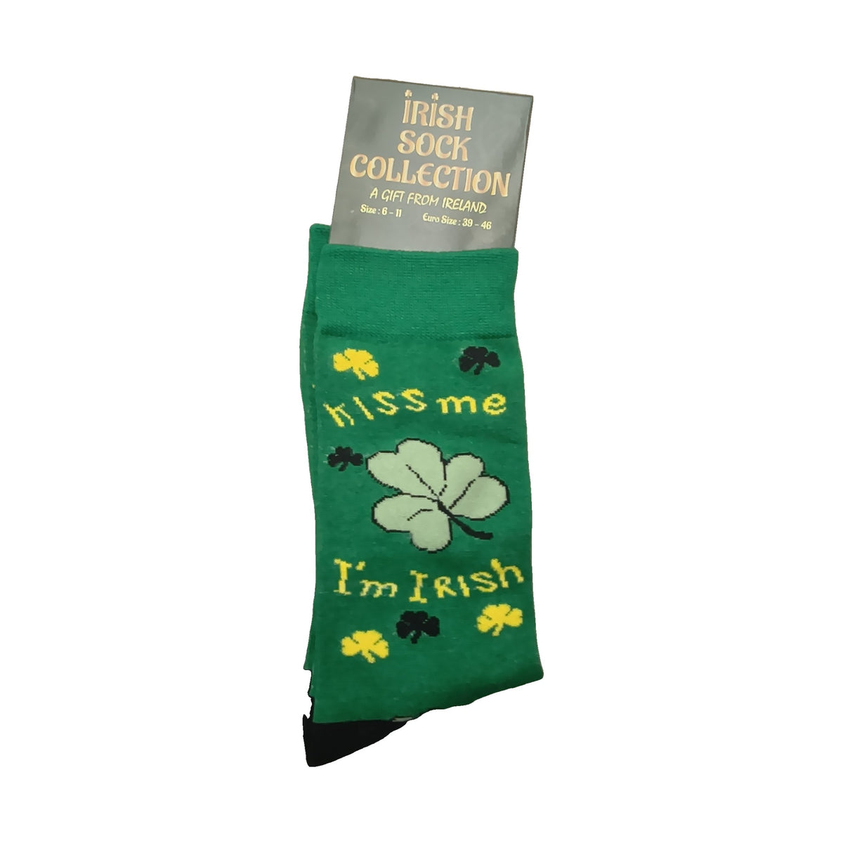 Irish Sock Collection – Kiss Me I'm Irish socks