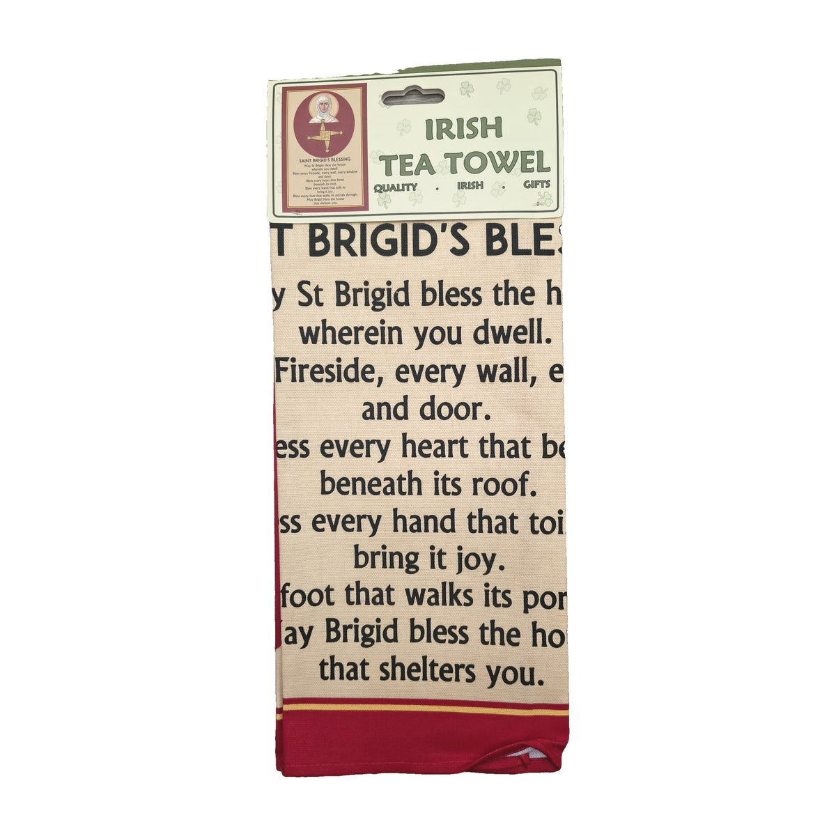 St. Brigid's Blessing tea towel