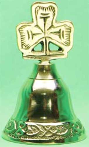 Brass Shamrock Bell