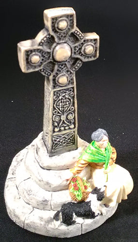 Celtic Cross Freestanding Statuette