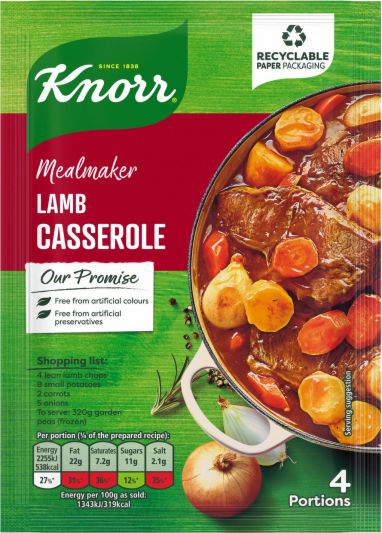 Knorr Lamb Casserole mix
