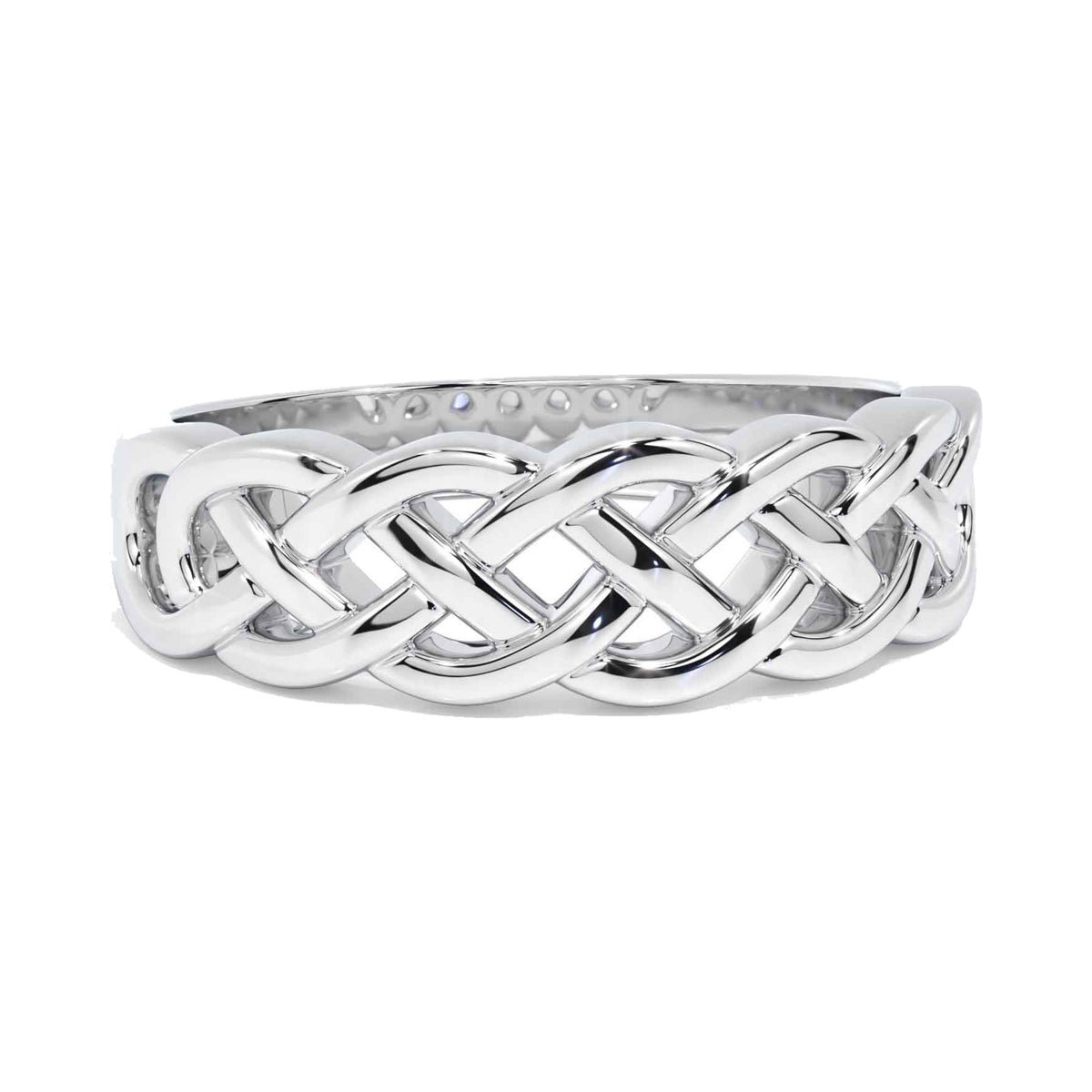 Liffey Artefacts silver Celtic knot ring