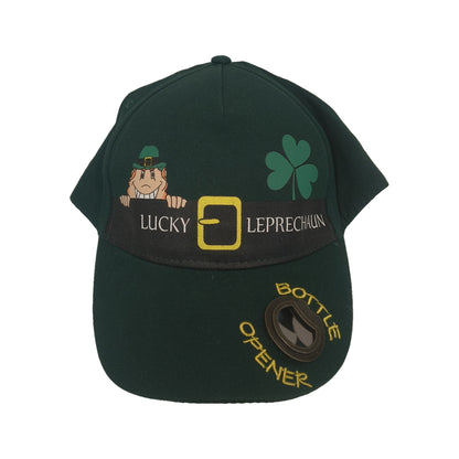 Lucky Leprechaun Cap with bottle opener