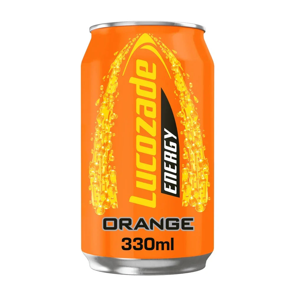 Lucozade Energy, 330ml can