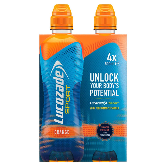 Lucozade Sport Orange 4 Pack
