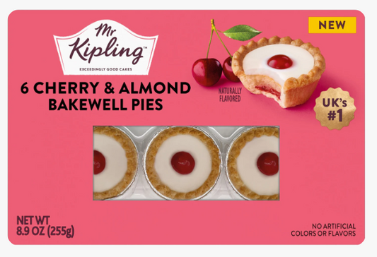 Mr Kipling Cherry & Almond Pies