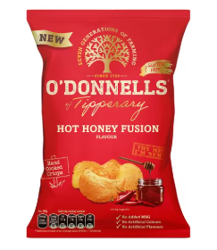 O'Donnells Hot Honey Fusion crisps