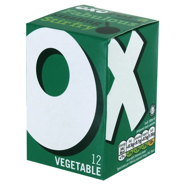 Oxo Vegetable Stock Cubes