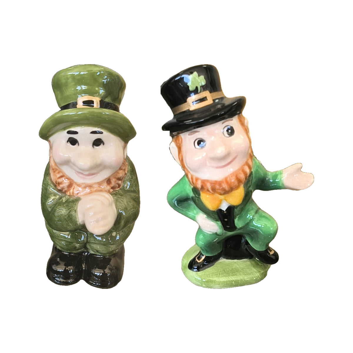 Irish salt & pepper shakers – Leprechauns (pair)