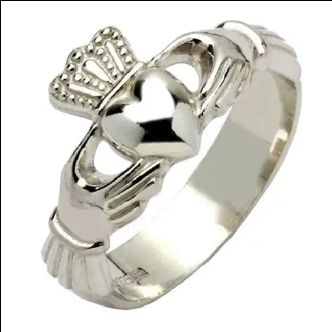 Solvar Ring Claddagh Size 5