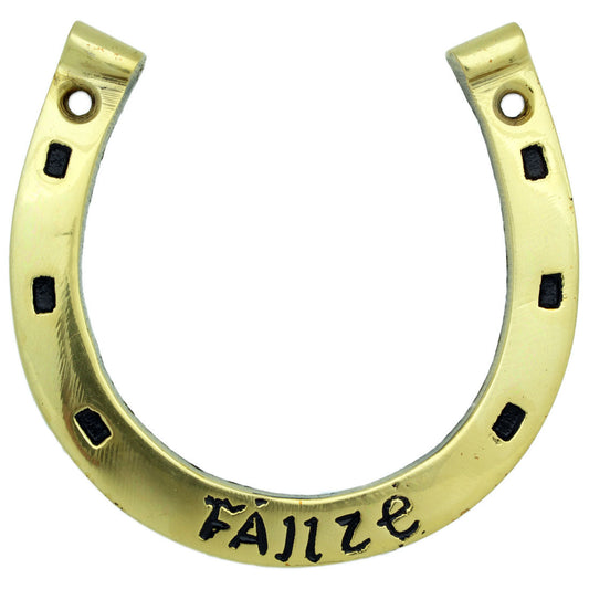 Brass Horseshoe Fáilte Large