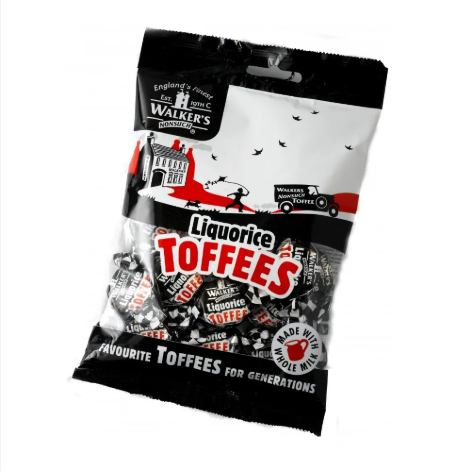 Walkers Liquorice Toffees