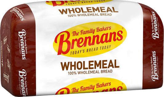 Brennans Wholemeal Bread loaf